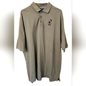 Vintage 90s Mickey Mouse FLORIDA Polo XXL